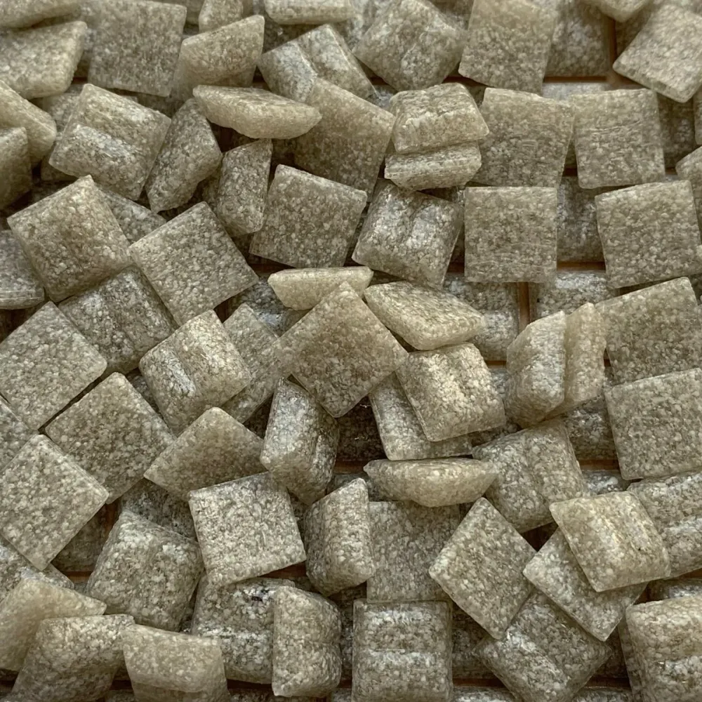 Skleněná mozaika 10mm myší šedá