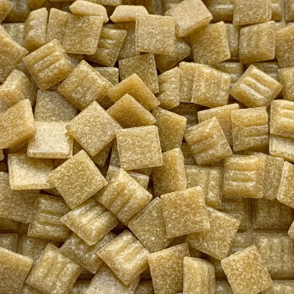 Skleněná mozaika 10mm karamelová