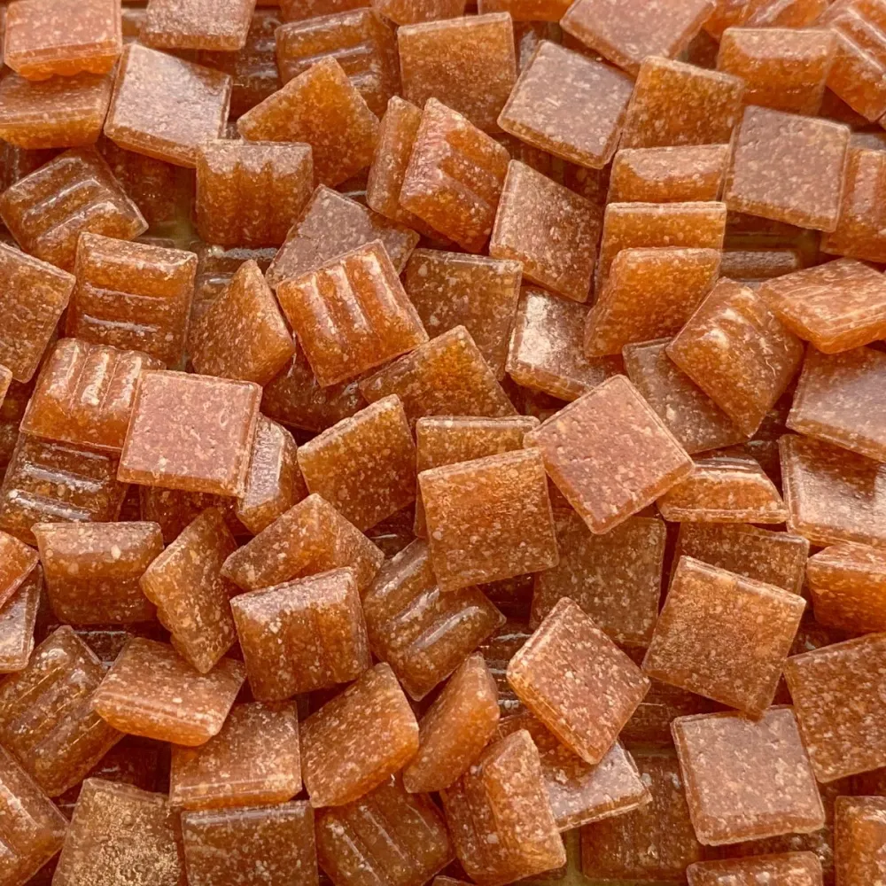 Skleněná mozaika 10mm terakota