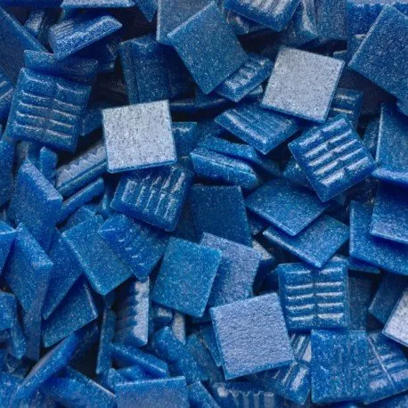 Skleněná mozaika Murano 20mm 3KG Ocelově modrá