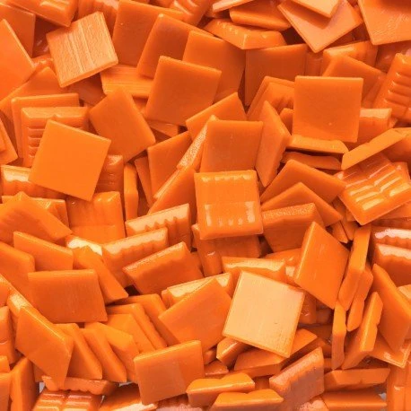 Skleněná mozaika Murano 20mm Oranžová
