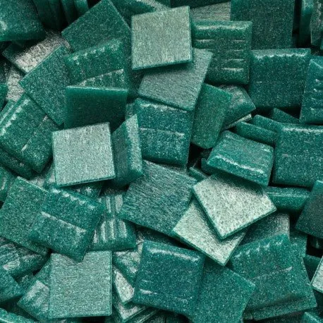 Skleněná mozaika Murano 20mm Petrolej