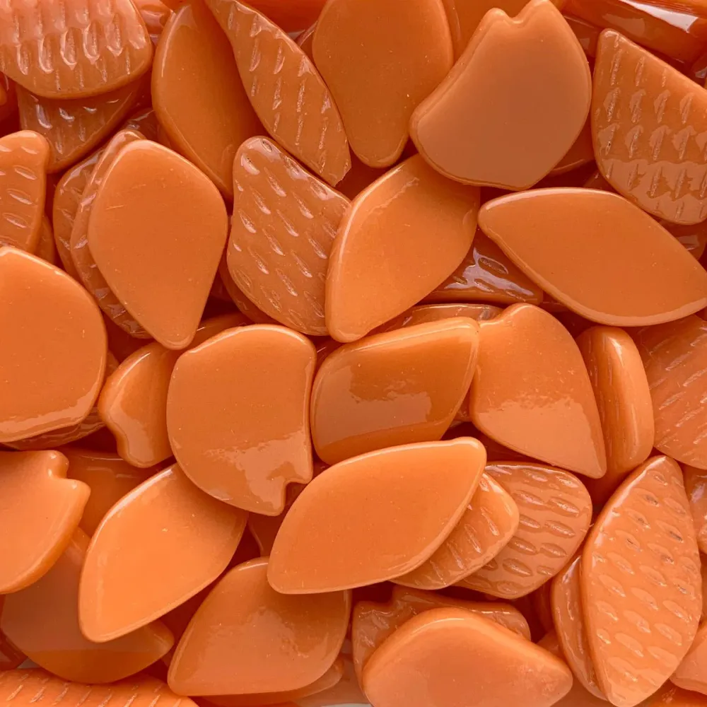 Skleněné okvětní lístky mandarinky
