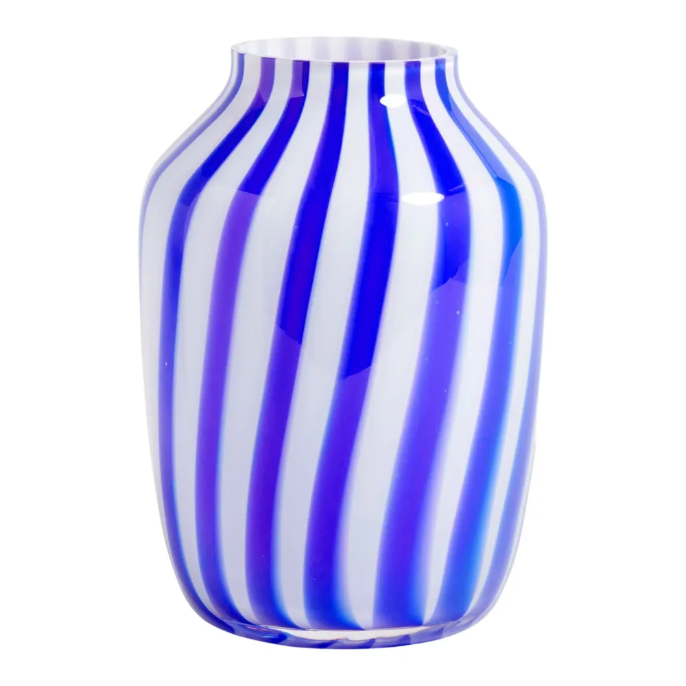 Skleněná váza Juice, High Blue