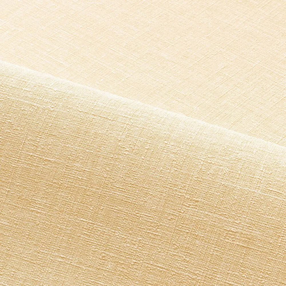 Strukturovaná tapeta imitující lněné plátno SHINOK - VANILLE vanilková