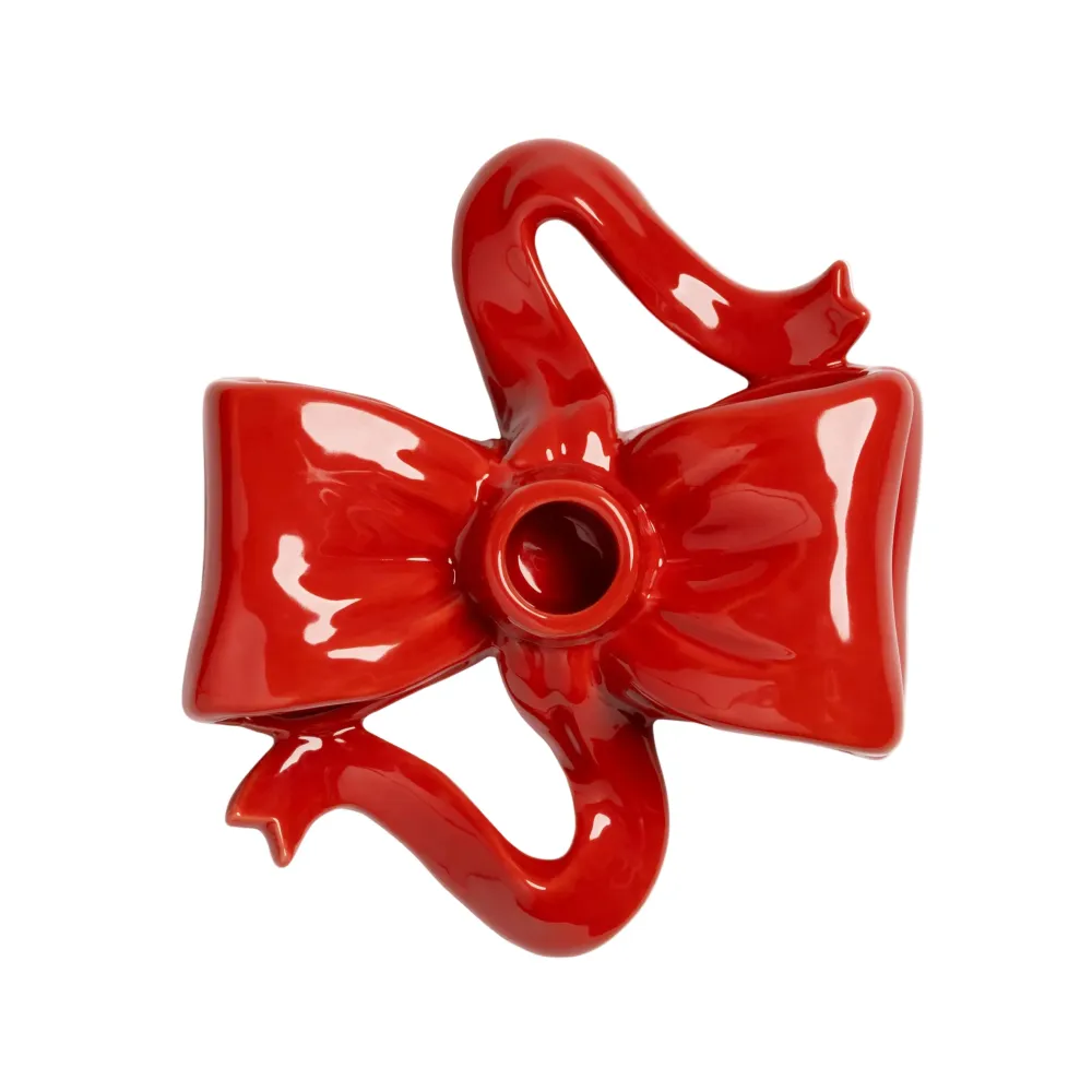 Svícen RIBBON červený