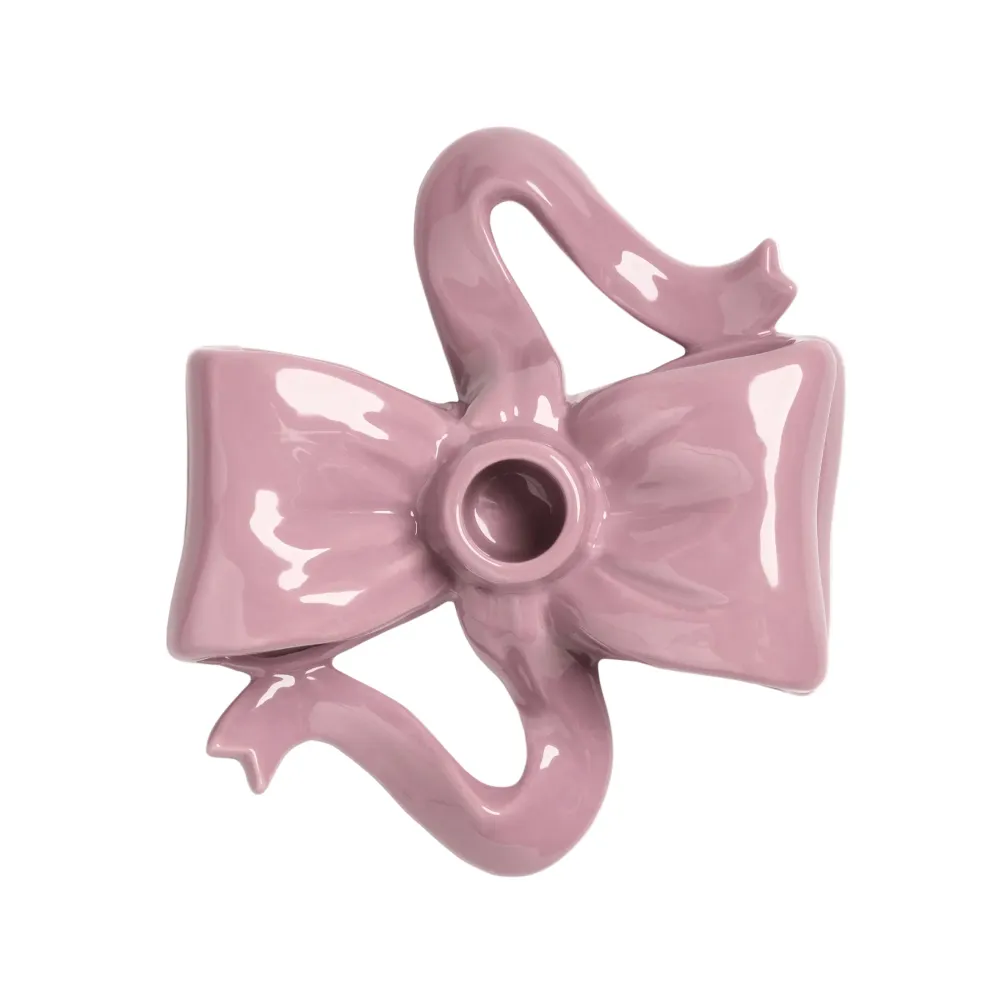 Svícen RIBBON růžový