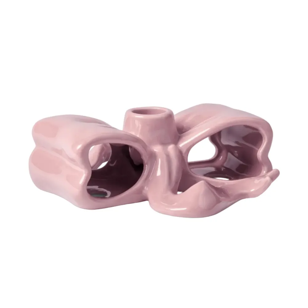 Svícen RIBBON růžový