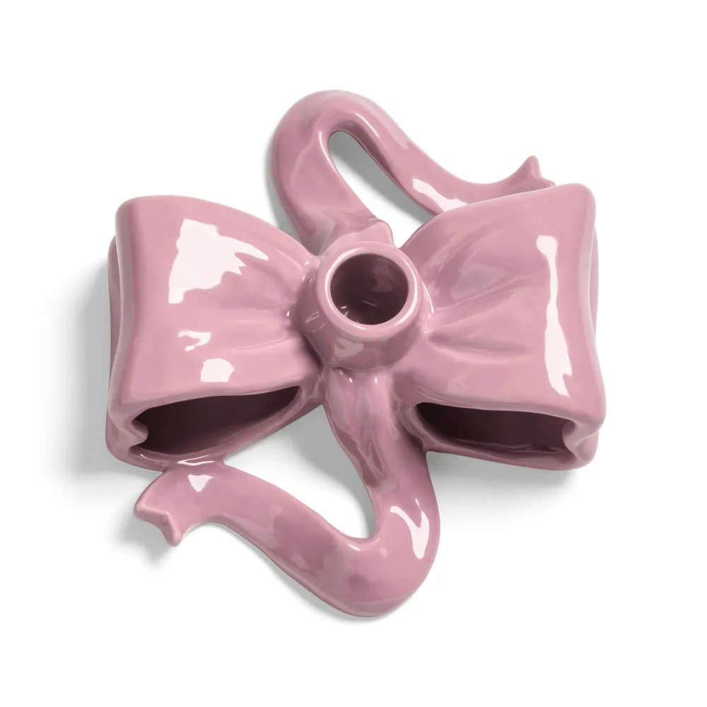 Svícen RIBBON růžový