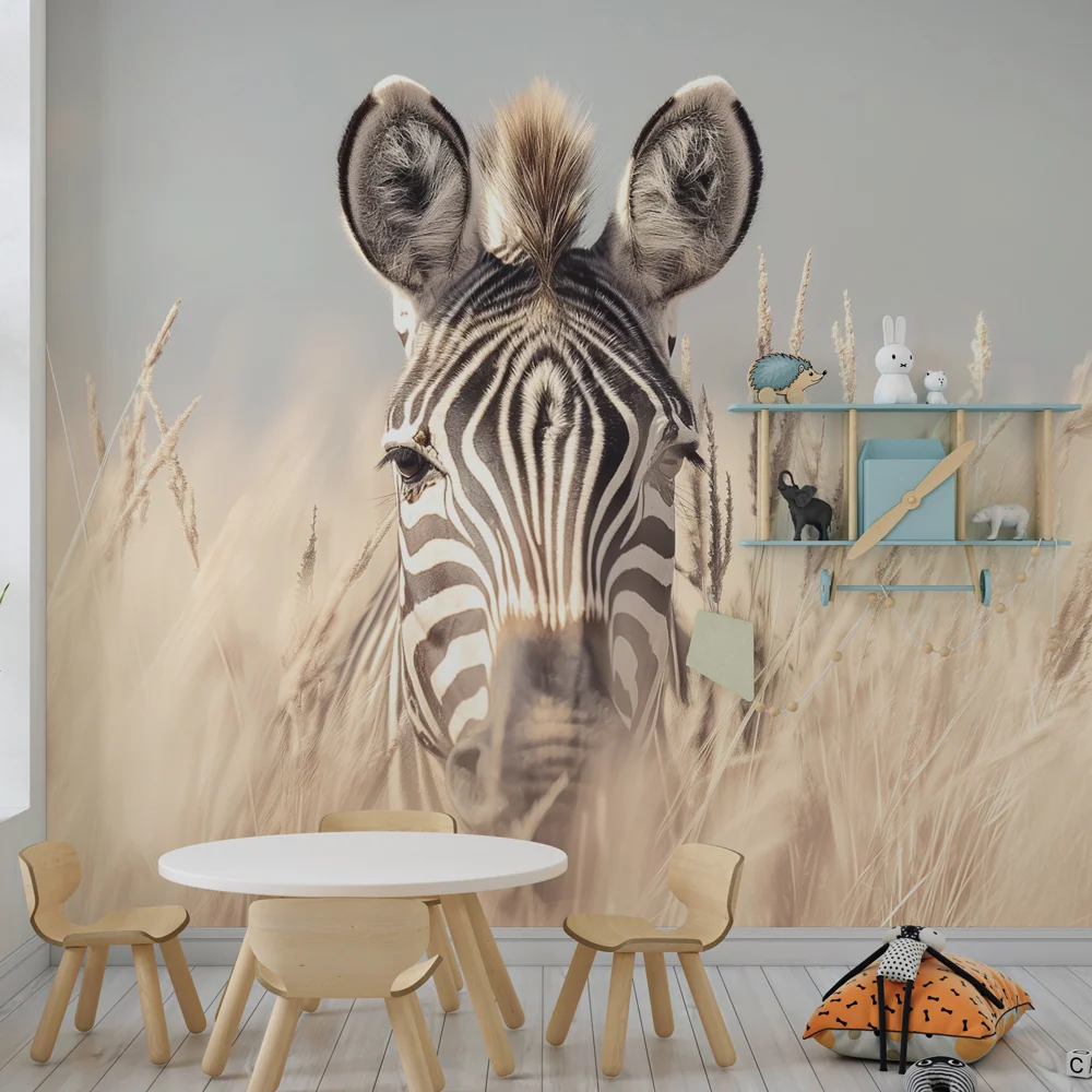 Tapeta dětského pokoje | Zebra v krajině snů