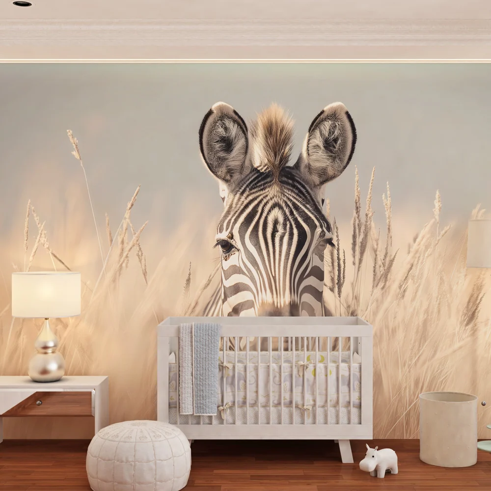 Tapeta dětského pokoje | Zebra v krajině snů