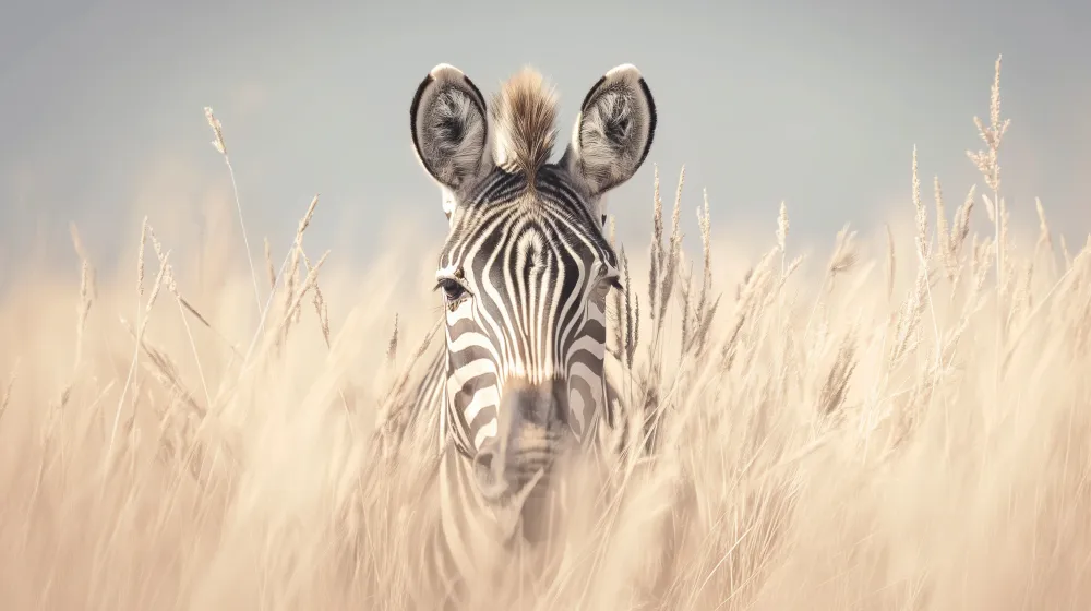 Tapeta dětského pokoje | Zebra v krajině snů