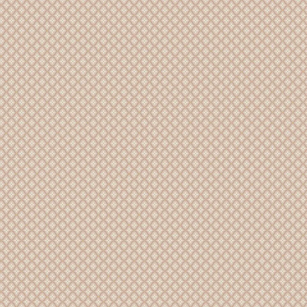 Tapeta s geometrickým motivem SELMA terakota