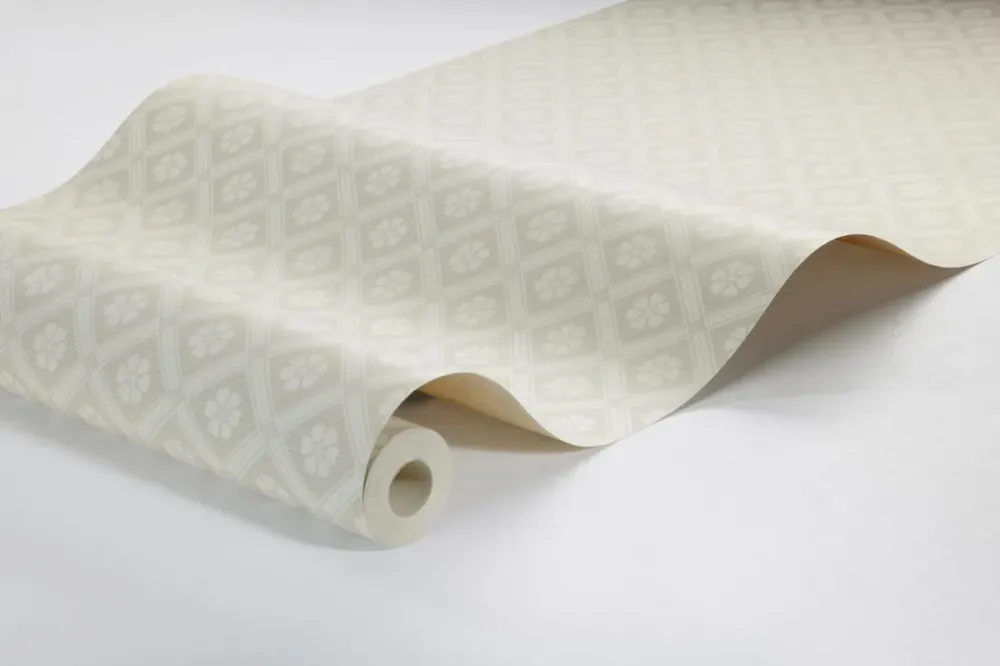 Tapeta s geometrickým vzorem LOVE béžová