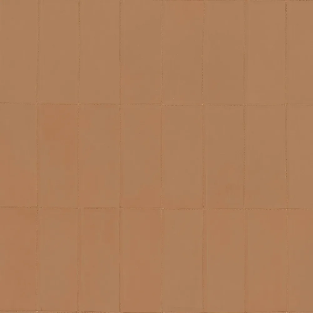 Tapeta z přírodní kůže s geometrickým motivem PALADIN jantarová
