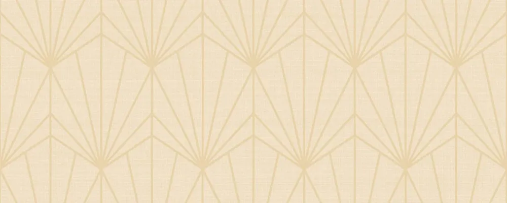 Tapeta přírodní metalická strukturovaná art deco MAJESTÉ - BEIGE SABLE OR bežová