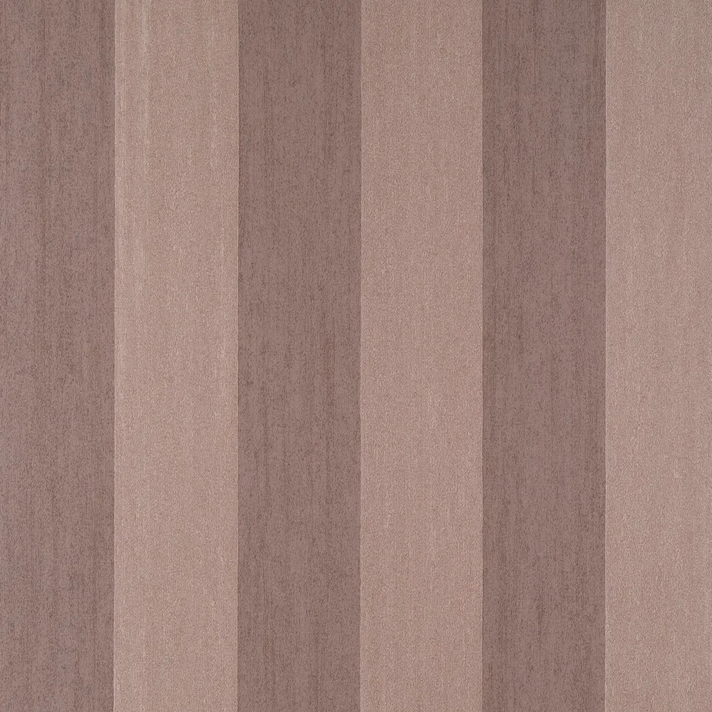 Tapeta se strukturou imitující plátno se vzorem v pruzích STRIPE hnědá