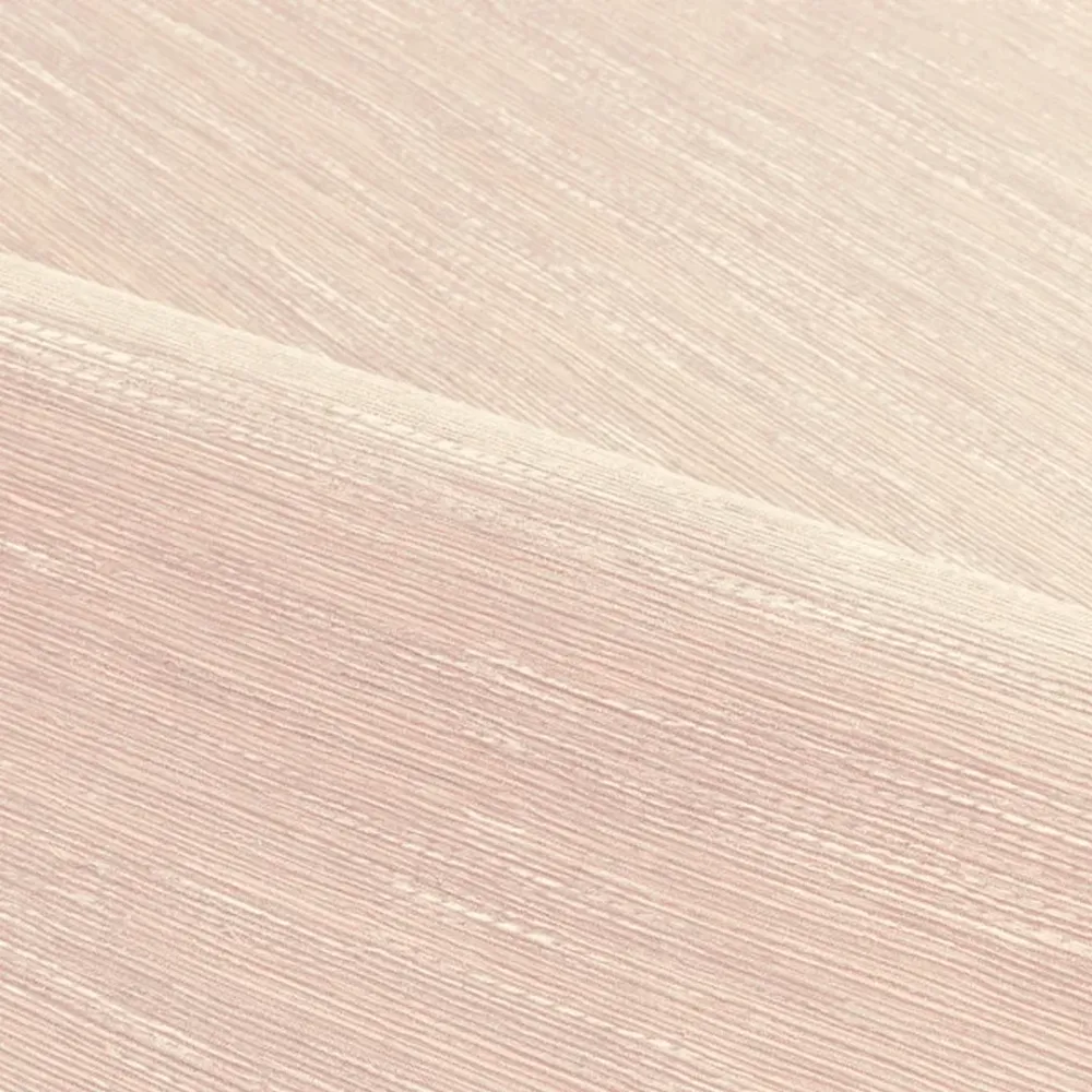 Tapeta se strukturou napodobující žakárovou tkaninu TATAMI - LAIT DE ROSE mléčně růžová