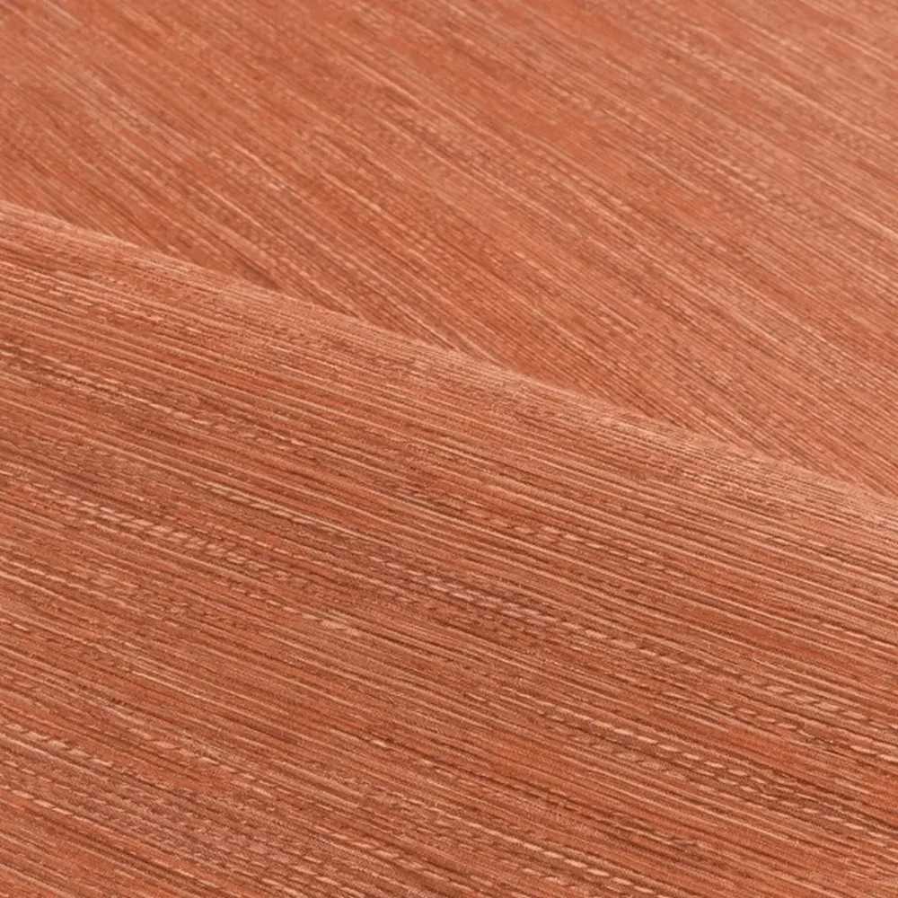 Tapeta se strukturou napodobující žakárovou tkaninu TATAMI - ORANŽOVÁ BRÜLÉ tmavě oranžová