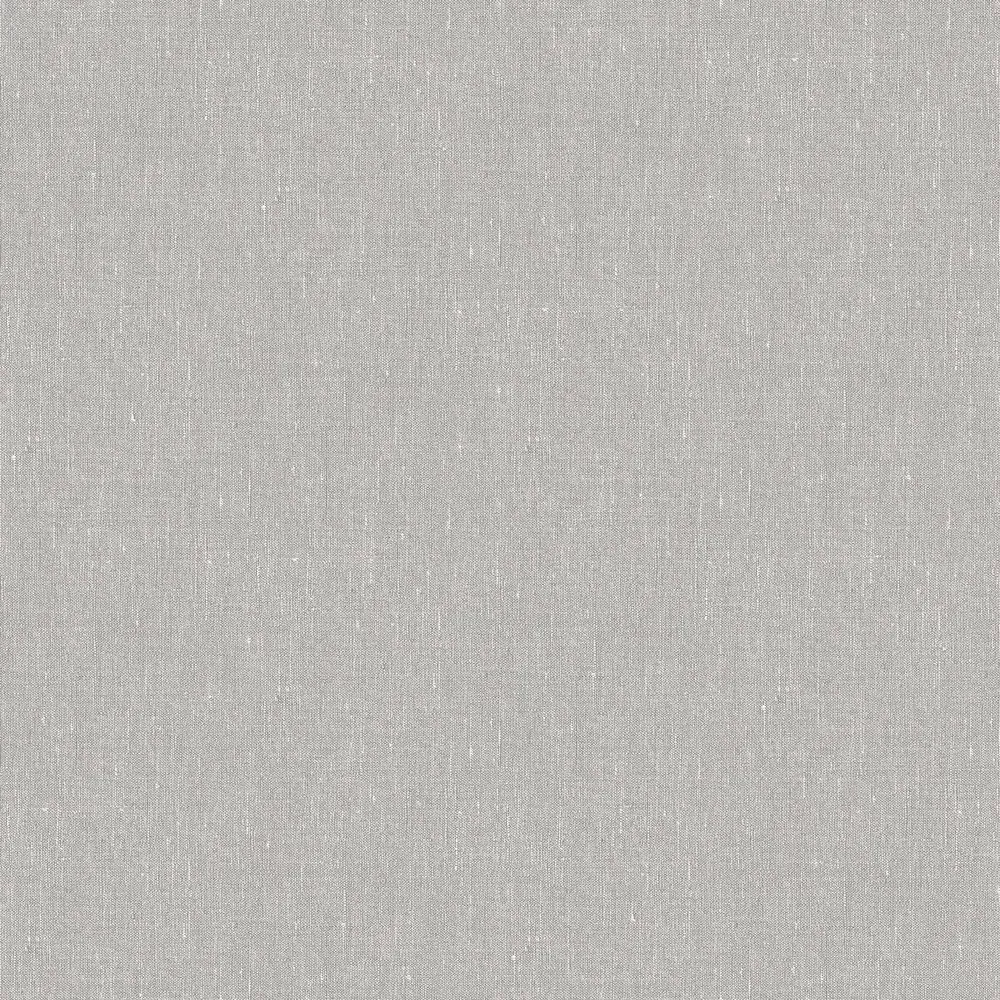 Tapeta se strukturou napodobující len LINEN - ASH GREY tlumená šedá