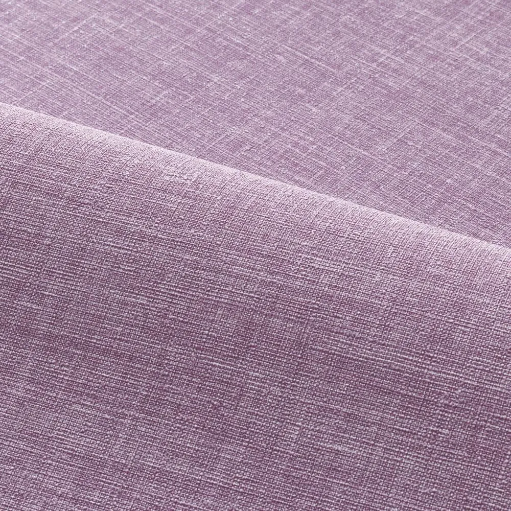 Tapeta se strukturou napodobující lněné plátno SHINOK - MAUVE světle fialová