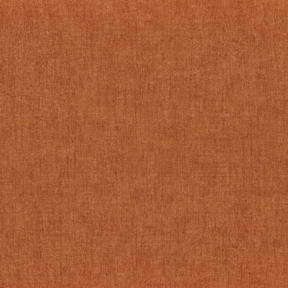 Tapeta se strukturou napodobující plátno DIOLA - ORANGE BRULEE oranžová