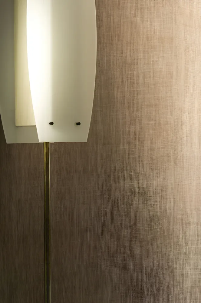Textilní strukturovaná metalizující tapeta HEMERA - IVOIRE slonová kost