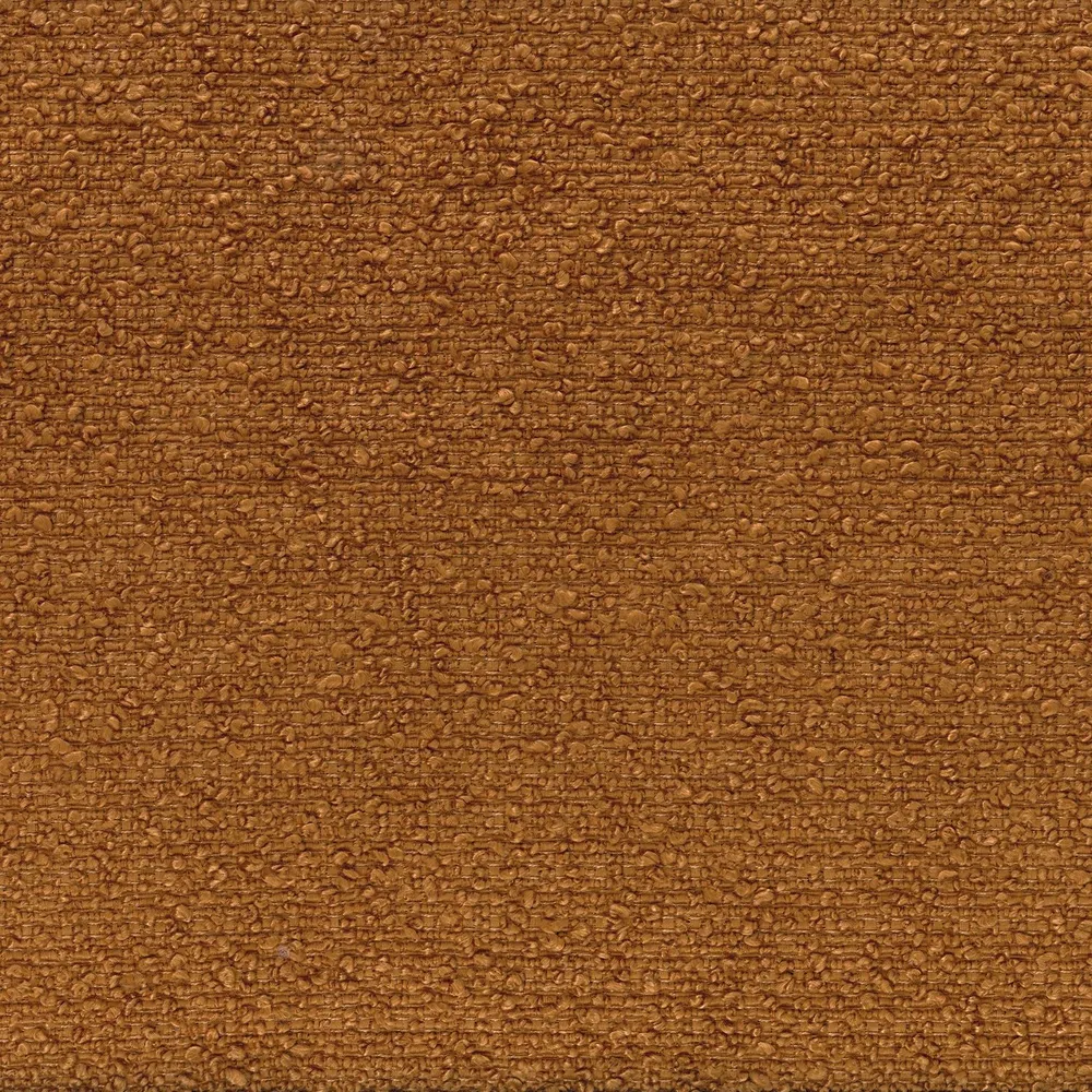 Textilní strukturovaná tapeta boucle ETREINTE - CAMEL oranžová