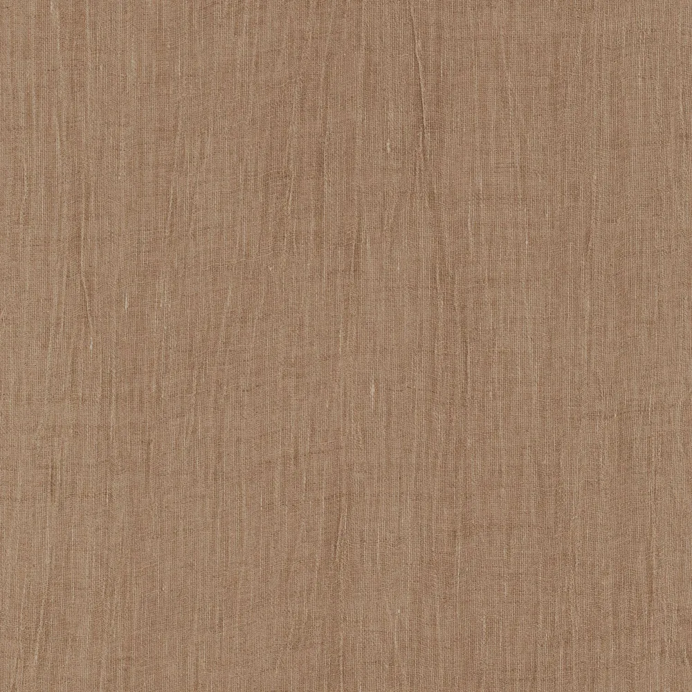 Textilní tapeta lněná strukturovaná LINON - NATUREL světlá hnědá