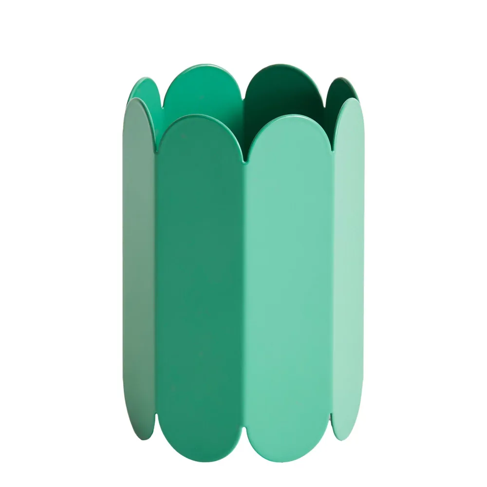Váza Arcs Small, Green