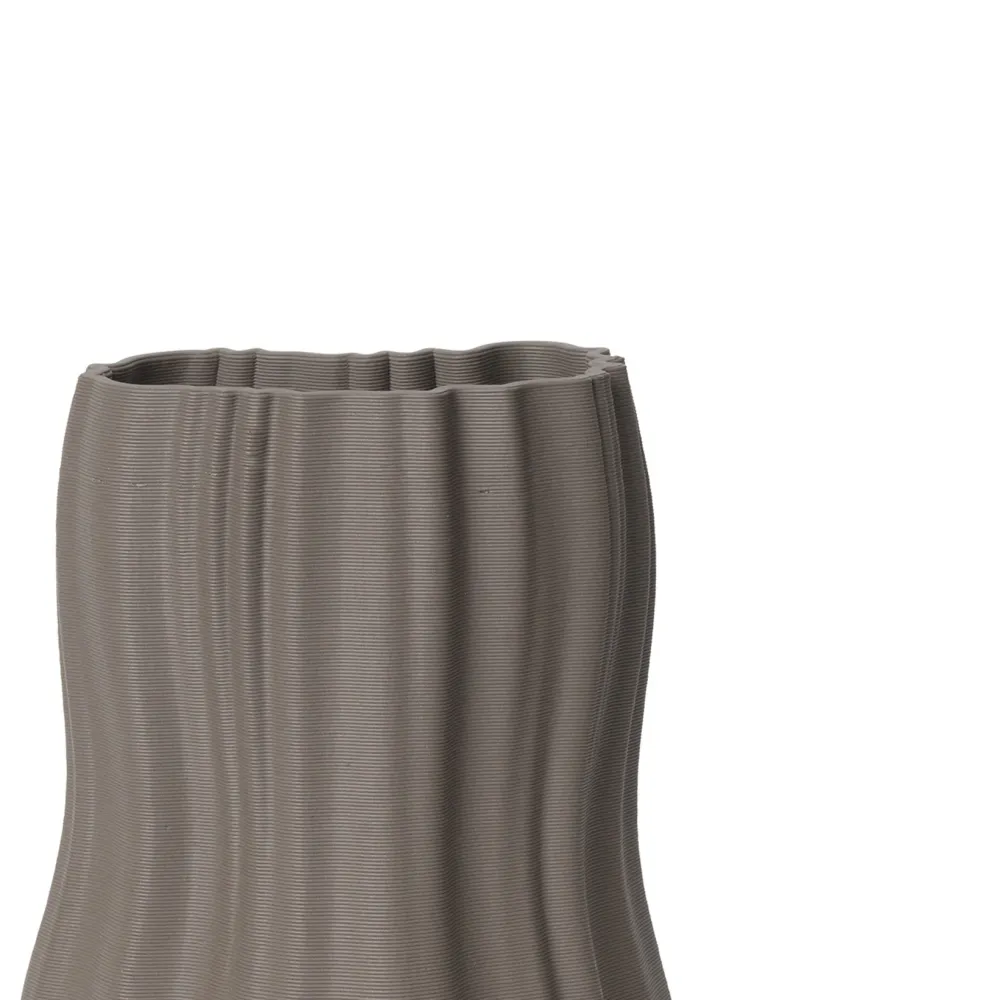 Váza Moire, Small, Off-White