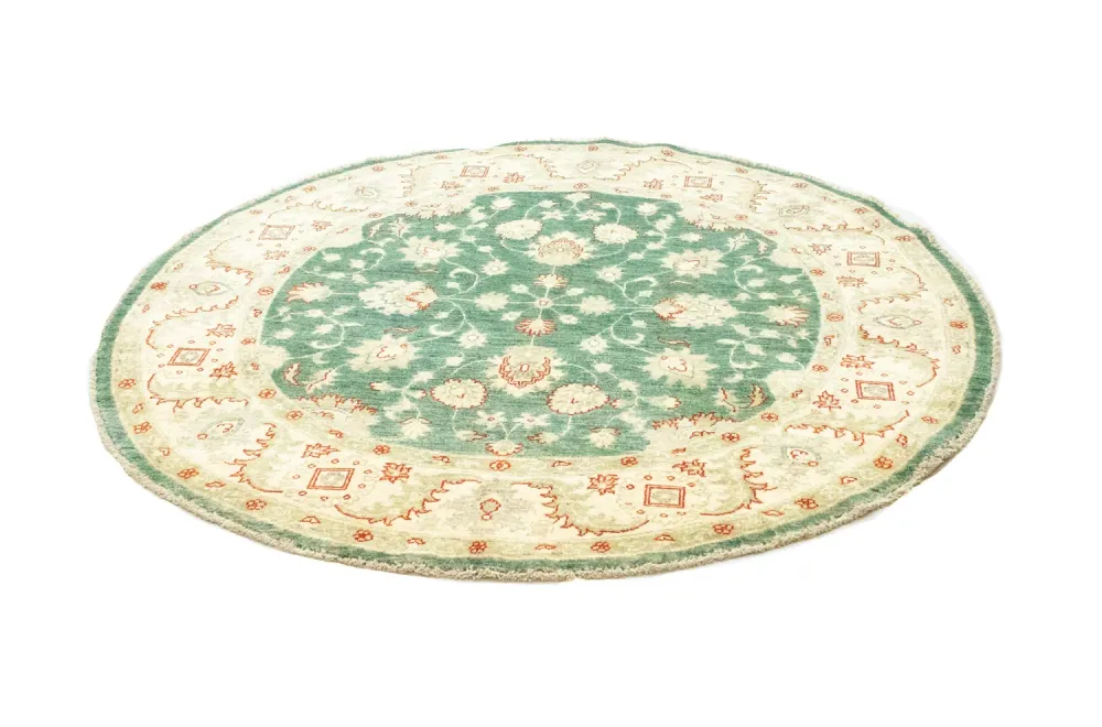 Ziegler Teppich 160 x 160 cm - grün