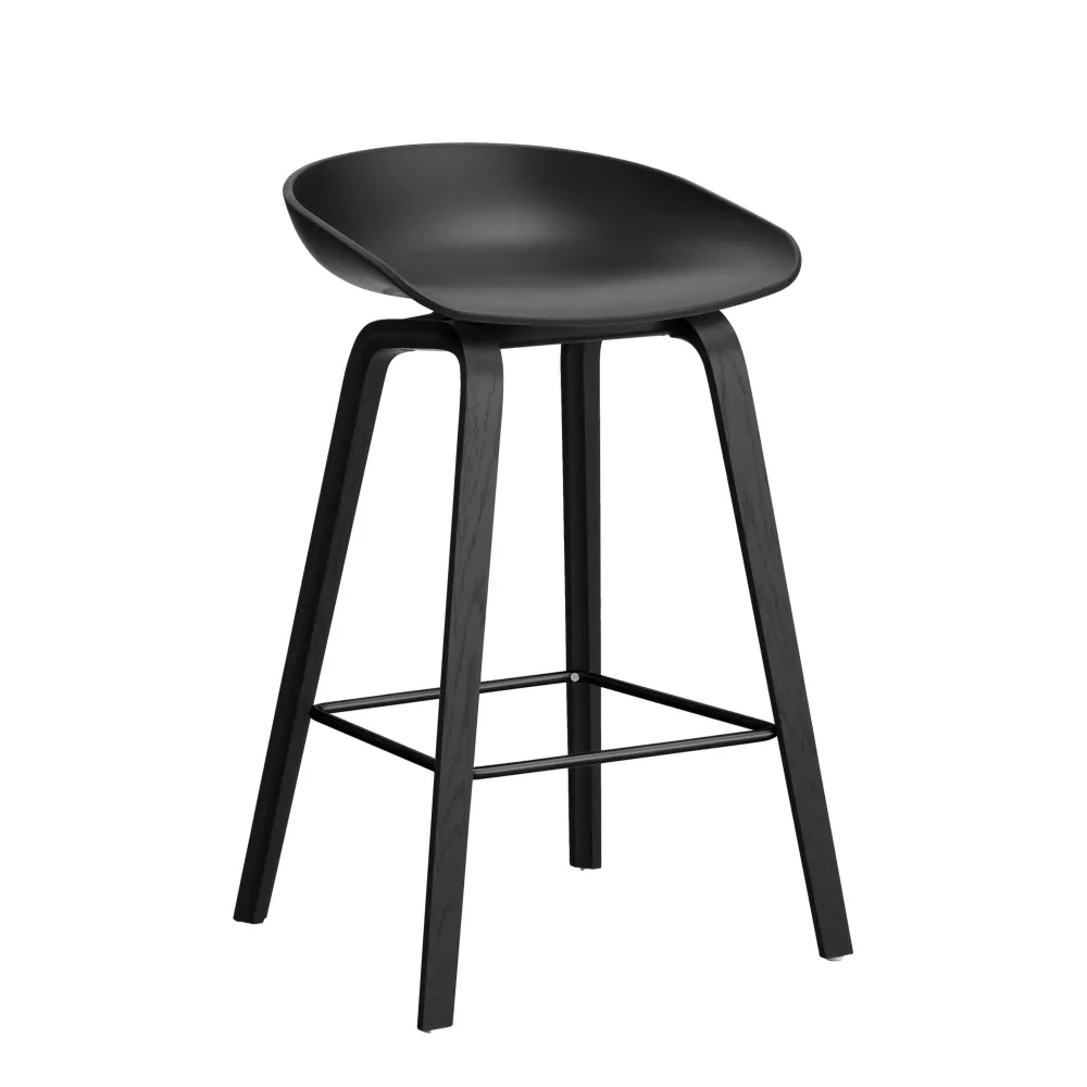 Barová židle AAS 32, H65, Black / Black