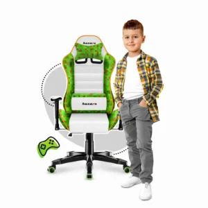 Dětská herní židle Huzaro Ranger 6.0 Pixel bílá