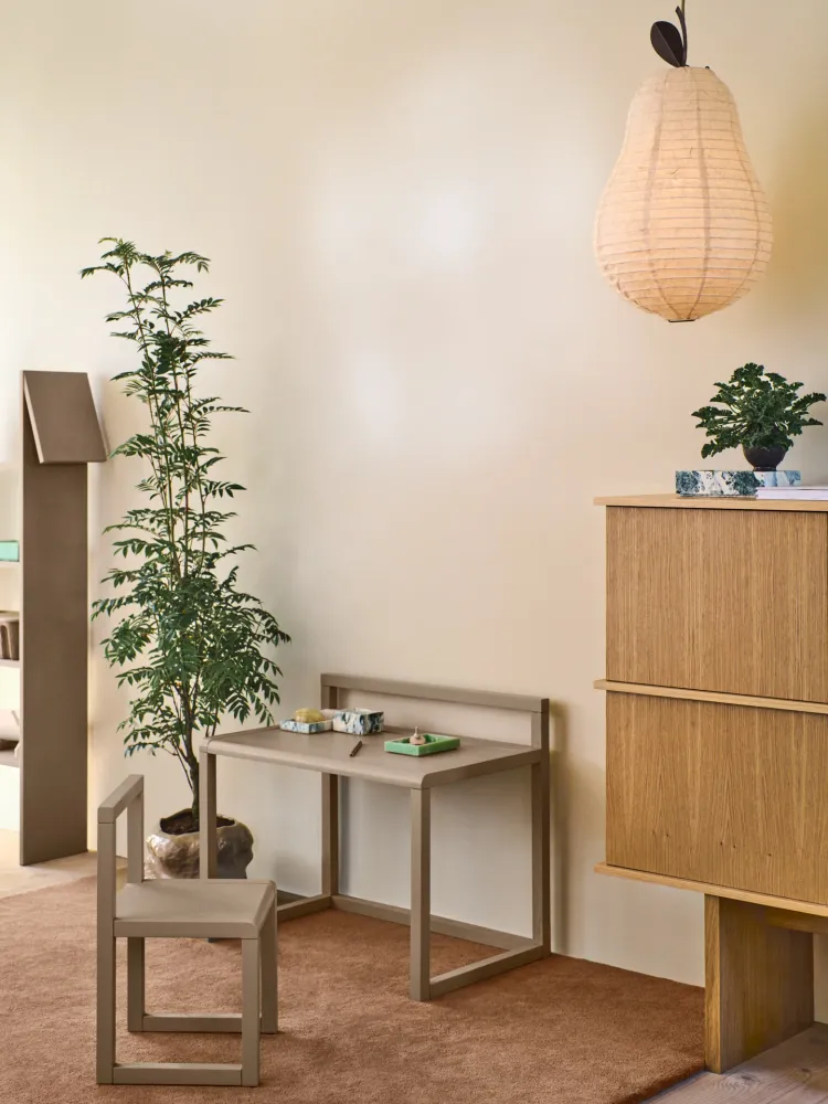 Dětská židle MALÝ ARCHITEKT béžová