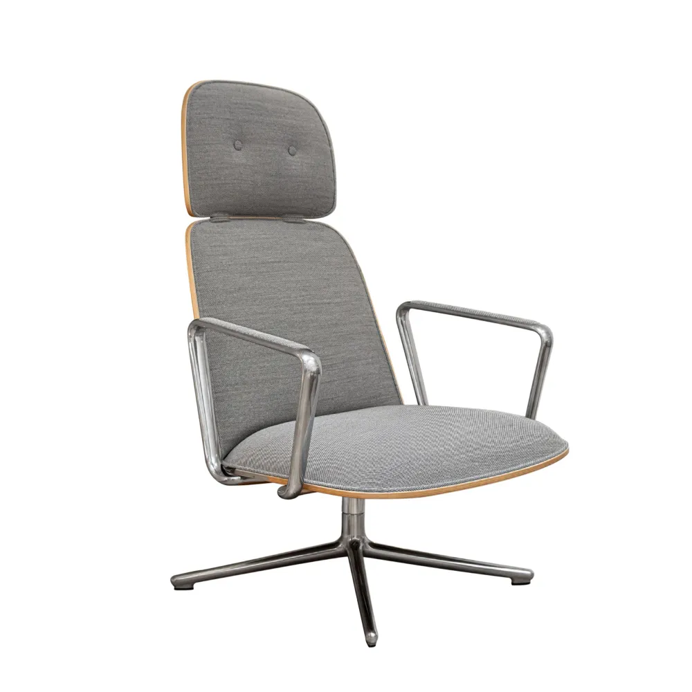 Fotel PAD HIGH SWIVEL s hliníkovou základnou - poekspozicní