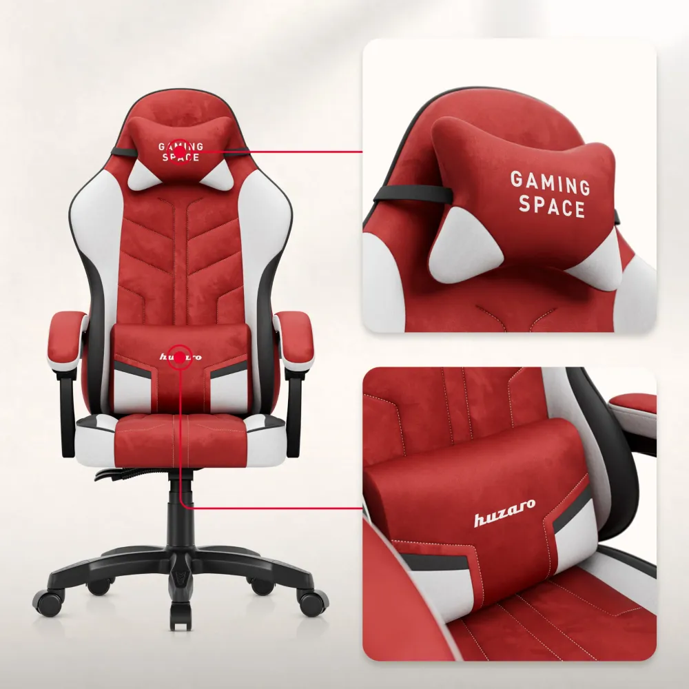 Herní židle Huzaro Force 2.7 Red velvet