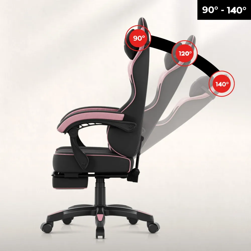 Herní židle Huzaro Force 3.7 růžová