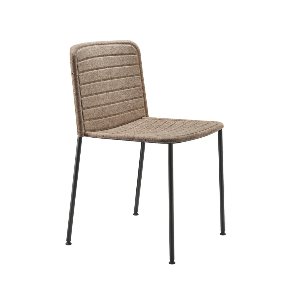 Židle FLAX STACKER hnědá
