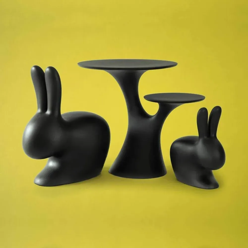 Židle RABBIT černá