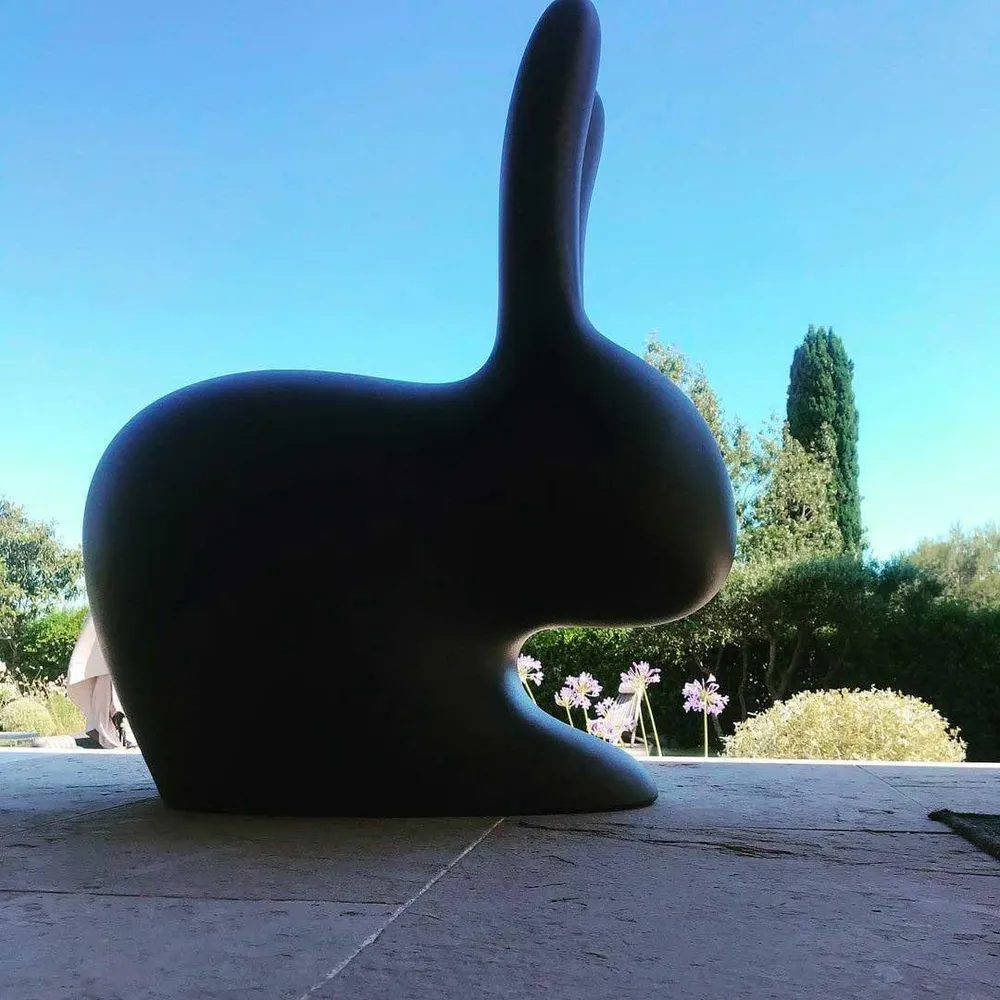 Židle RABBIT černá