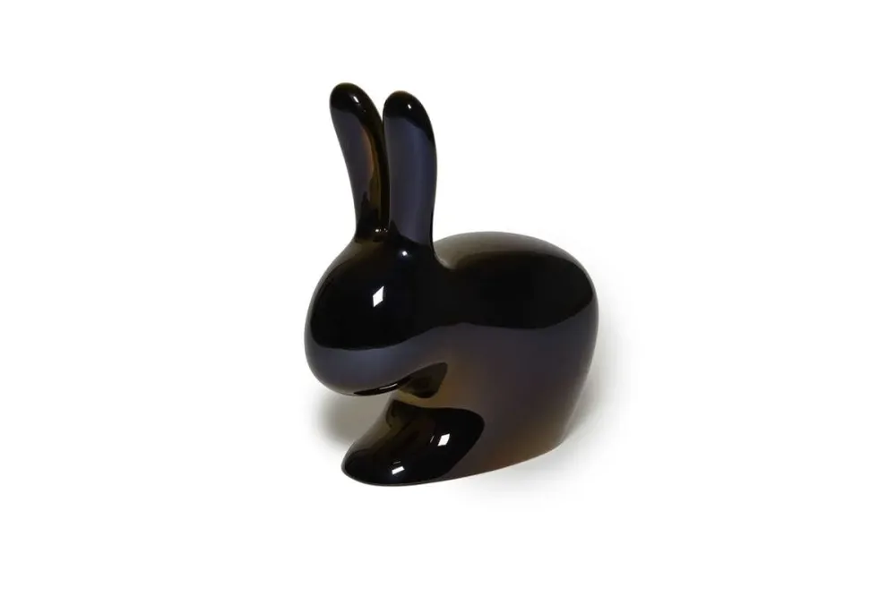 Židle RABBIT černá perla