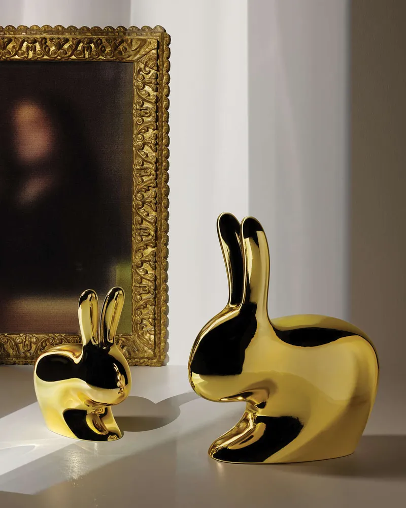 Židle RABBIT černá perla