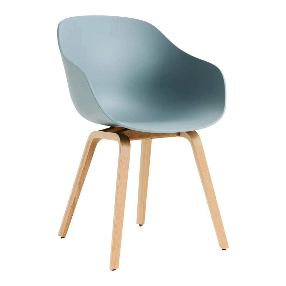 Jídelní židle AAC 222, Oak / Dusty blue