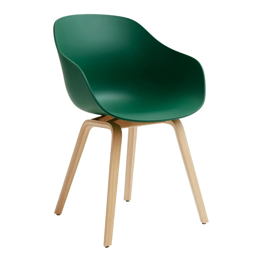 Jídelní židle AAC 222, Oak / Teal green