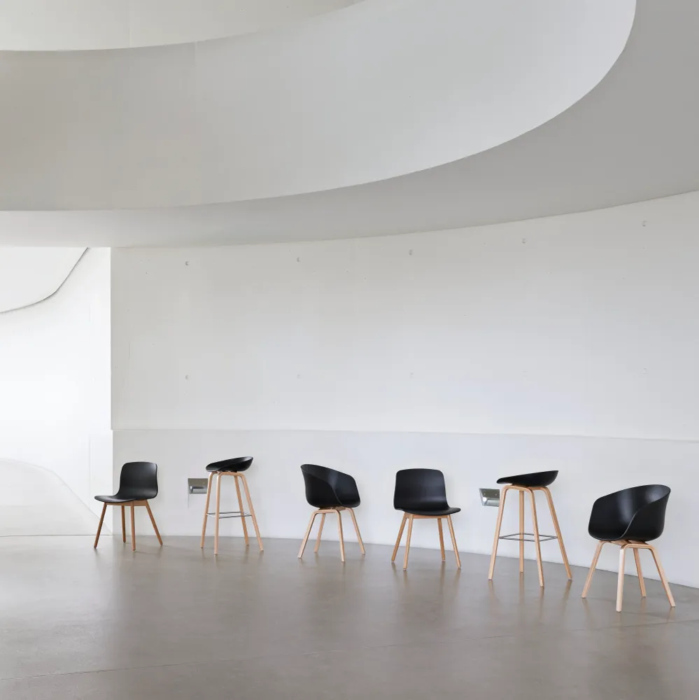 Jídelní židle AAC 12, Oak / Concrete grey