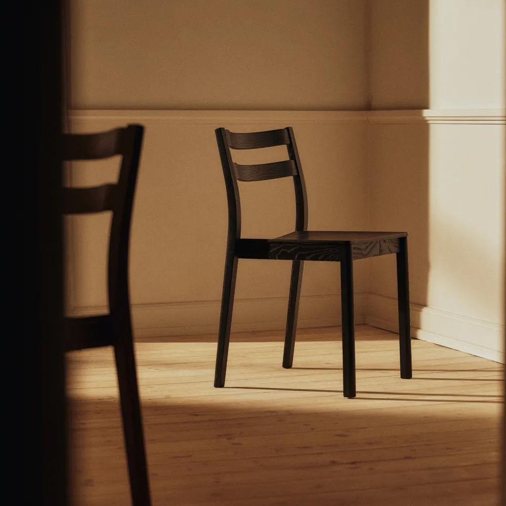 Jídelní židle Boda, Dark Stained Beech
