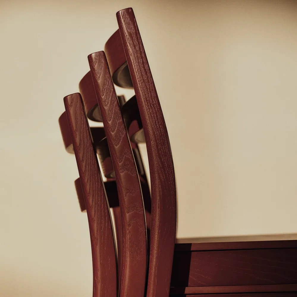 Jídelní židle Boda, Dark Stained Beech