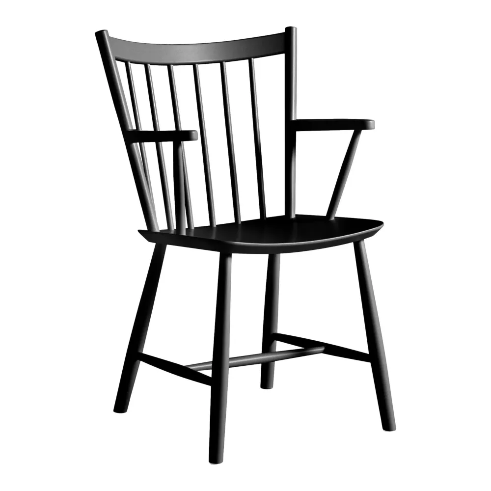 Jídelní židle J42, Black