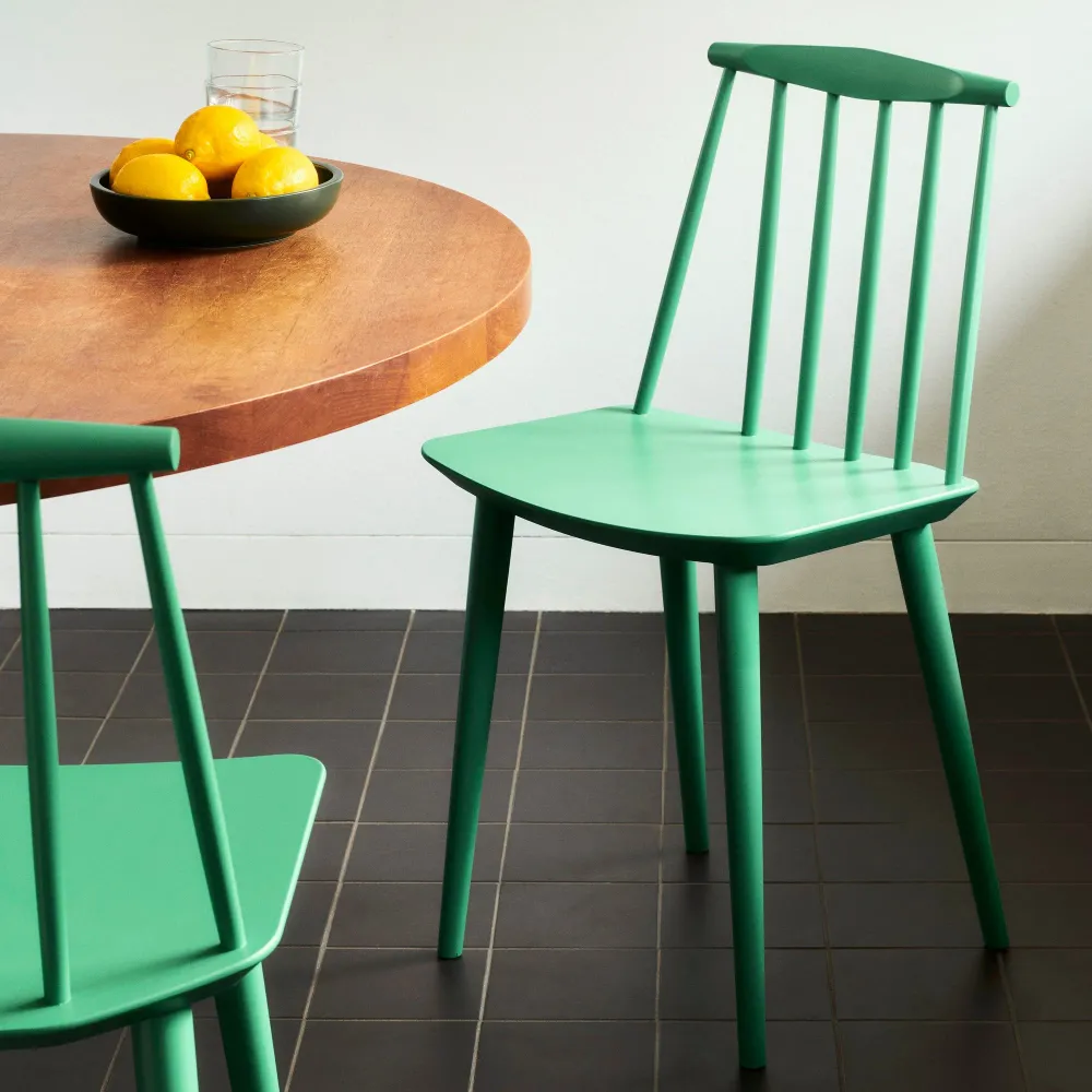 Jídelní židle J77, Jade Green